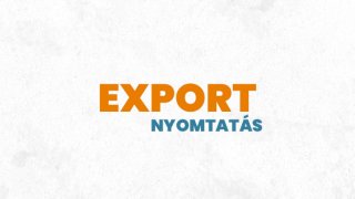 1. Export - Nyomdai felhasználás