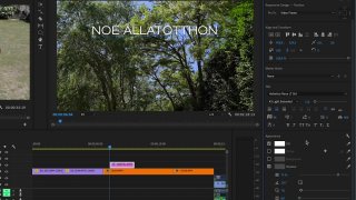 Készítsük el a főcímet az Essential Graphics panel segítségével 10.1 Főcím