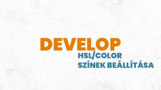3. Develop - HSL