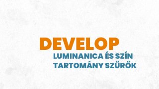 3. Maszk - Szín és luminancia tartomány